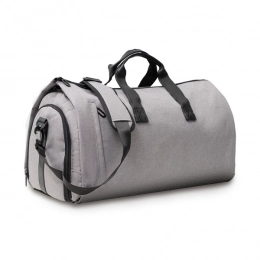 Winton Business travel bag with suit compartment, grey