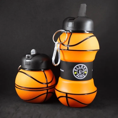 
                                                Foldable Basketball Sports Water Bottle, 600ml
                                                