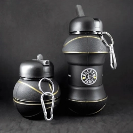 Складная бутылка в форме мяча для воды, 600мл