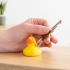 Mini duck with keychain