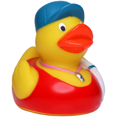 
                                            Squeaky duck bath attendant
                                            