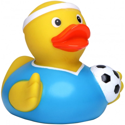 
                                            Squeaky duck soccer player
                                            