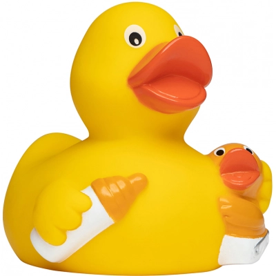 
                                            Squeaky duck baby bottle
                                            
