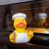 Squeaky duck baker
