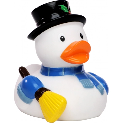 
                                            Squeaky duck snowman
                                            