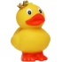 Squeaky duck standing crown