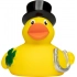 Squeaky duck lucky duck