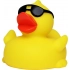 Squeaky duck with sunglases