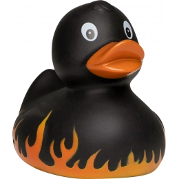 Утка-пищалка с огненным рисунком