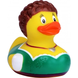 Утка-пищалка в баварском дирндле