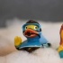 Squeaky duck diver