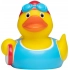 Squeaky duck swimming beginner