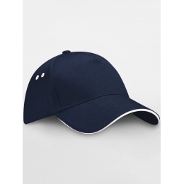 Кепки и головные уборы. Ультимативная кепка с 5 панелями - с контрастным козырьком