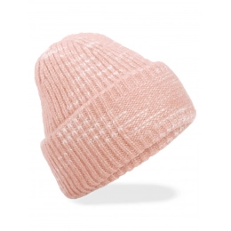 Chunky Knitted Patch Beanie