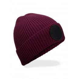 Circular Fashion Patch Beanie