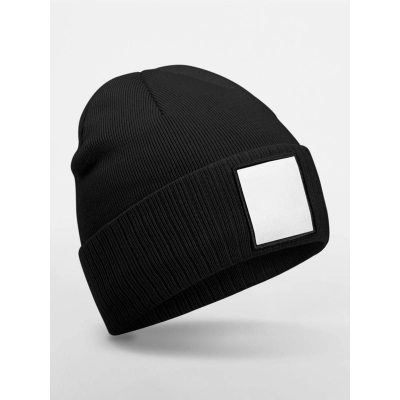 
                                                Appliqué Patch Beanie
                                                