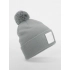 Appliqué Patch Pom Beanie