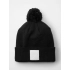 Appliqué Patch Pom Beanie