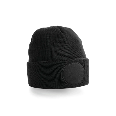 
                                                Circular Patch Beanie
                                                