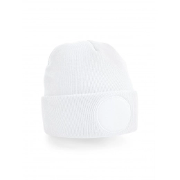 Circular Patch Beanie