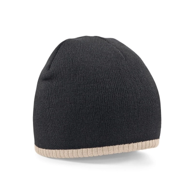 
                                                Two-Tone Pull-On Beanie
                                                