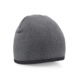 Two-Tone Pull-On Beanie