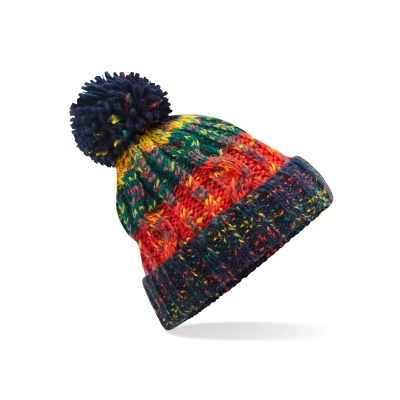 
                                                Corkscrew Pom Pom Beanie
                                                
