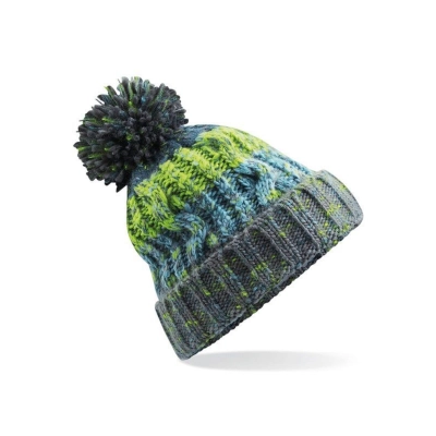 
                                                Corkscrew Pom Pom Beanie
                                                