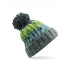 Corkscrew Pom Pom Beanie