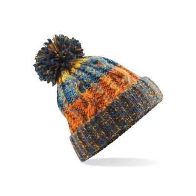 
                                                Corkscrew Pom Pom Beanie
                                                