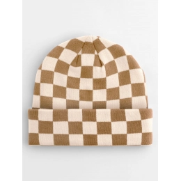 Checkerboard Beanie