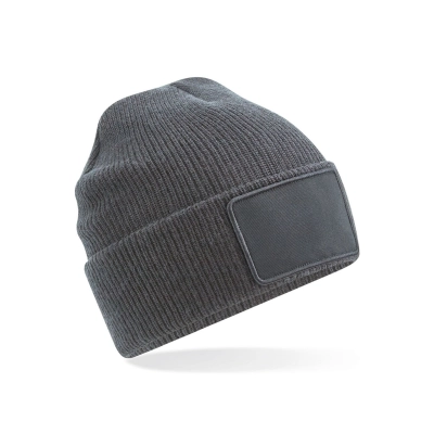 
                                            Removable Patch Thinsulate Beanie
                                            