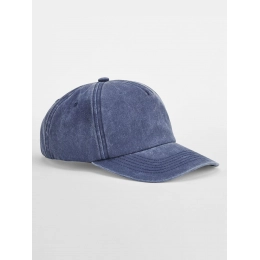 Расслабленная винтажная кепка с 5 панелями