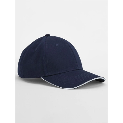 
                                            EarthAware® Classic Organic Cotton 6 Panel Cap -  Sandwich Peak
                                            