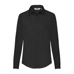 Ladies Poplin Shirt Long Sleeve