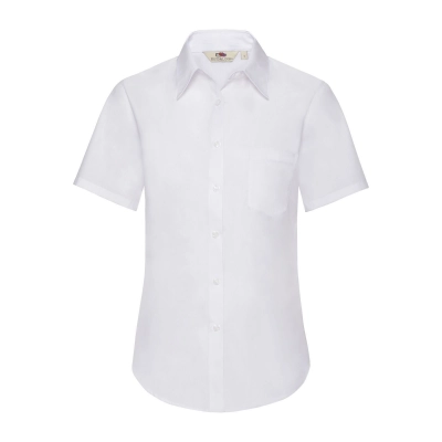 
                                                Ladies Poplin Shirt Short Sleeve
                                                