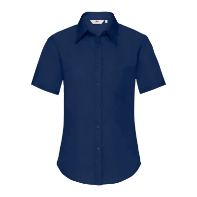 
                                                Ladies Poplin Shirt Short Sleeve
                                                