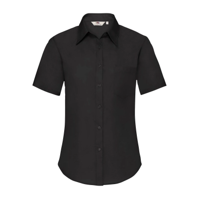 
                                                Ladies Poplin Shirt Short Sleeve
                                                