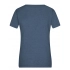 Футболка. Женская футболка меланжевого цвета