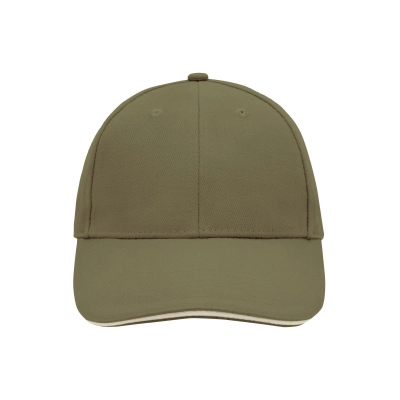 
                                                6 Panel Sandwich Cap
                                                