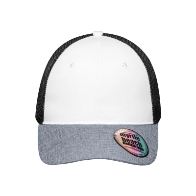 
                                                6 Panel Mesh Cap Melange
                                                