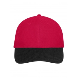 Кепка с сетчатыми вставками из 6 панелей