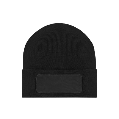 
                                                Classic Knitted Beanie With Patch
                                                