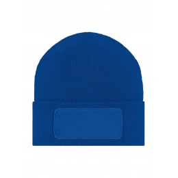 Classic Knitted Beanie With Patch