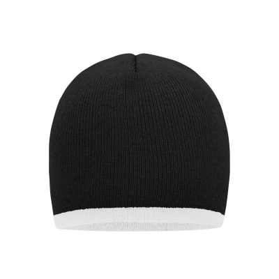 
                                                Beanie with Contrasting Border
                                                