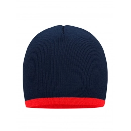 Beanie with Contrasting Border