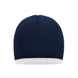 Beanie with Contrasting Border