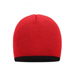 Beanie with Contrasting Border