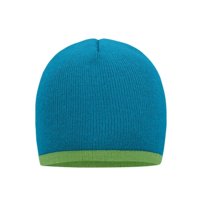 
                                                Beanie with Contrasting Border
                                                