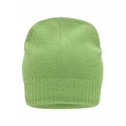 Knitted Beanie with Fleece Inset